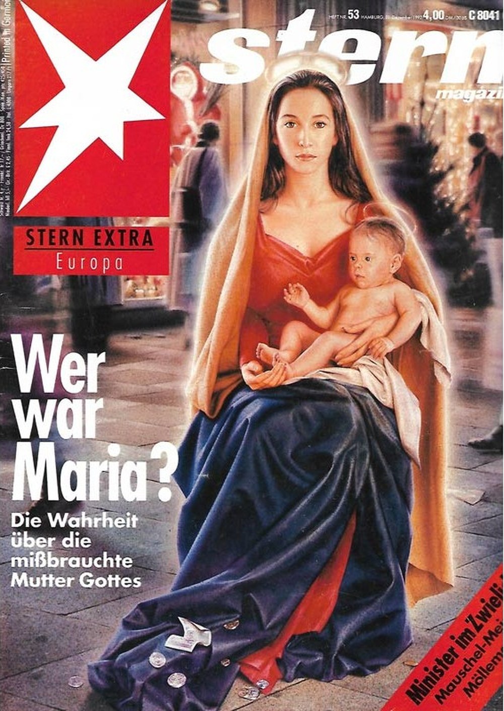 Stern Magazin Deutschland 1992-53 Jürgen Möllemann