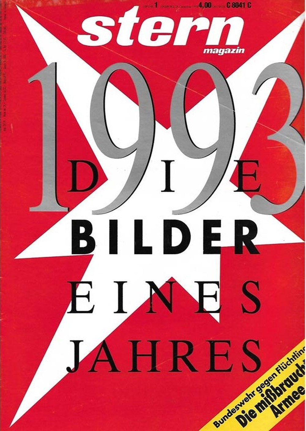 Stern Magazin Deutschland 1993-01 1993 Bilder Jahre
