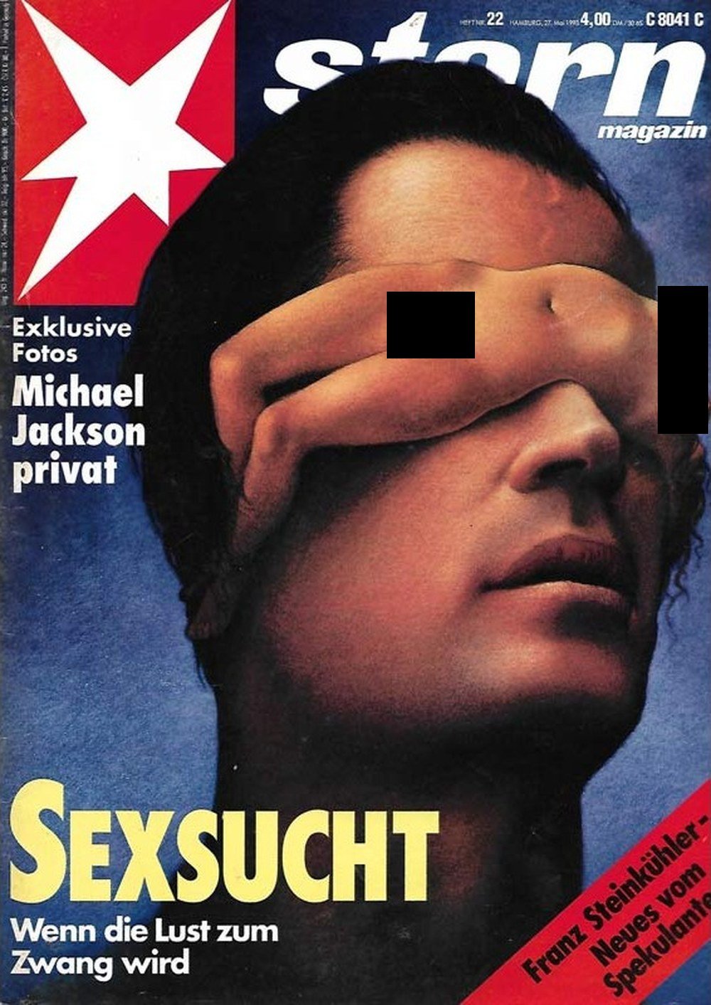 Stern Magazin Deutschland 1993-22 Michael Jackson Franz Steinkühler