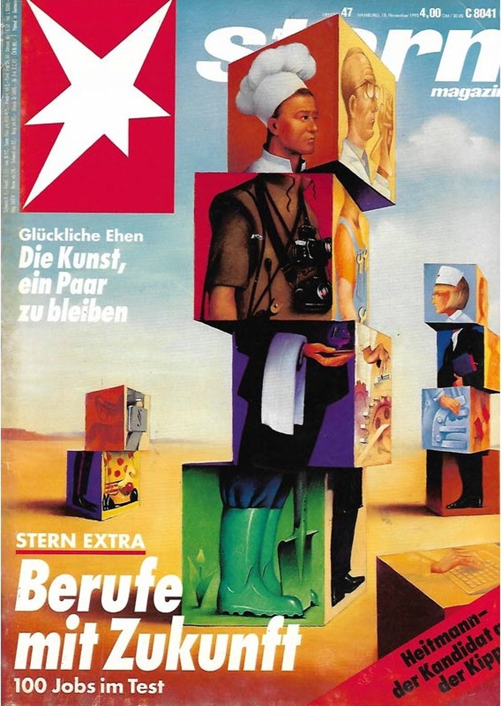 Stern Magazin Deutschland 1993-47 Steffen Heitmann