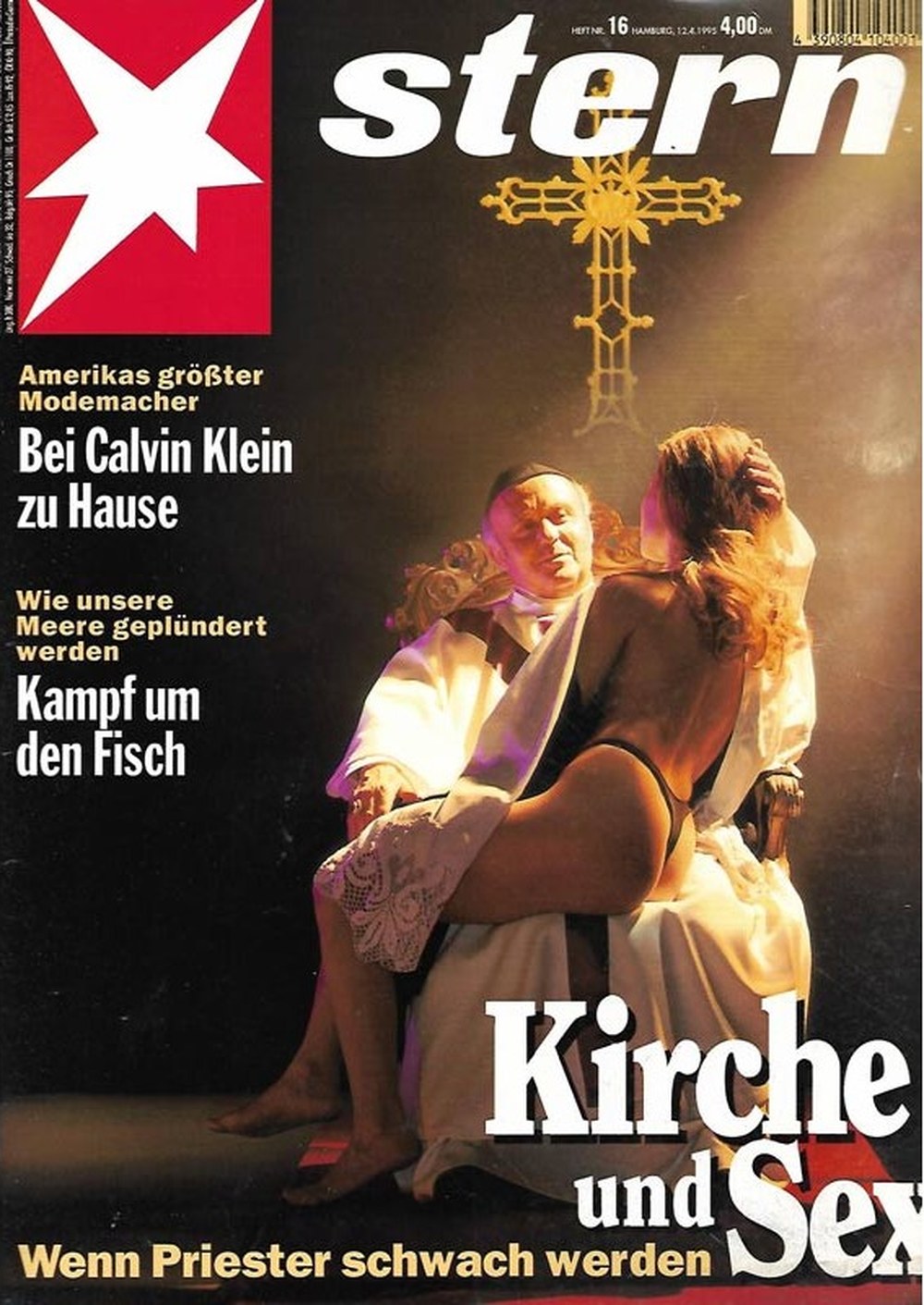 Stern Magazin Deutschland 1995-16 Calvin Klein