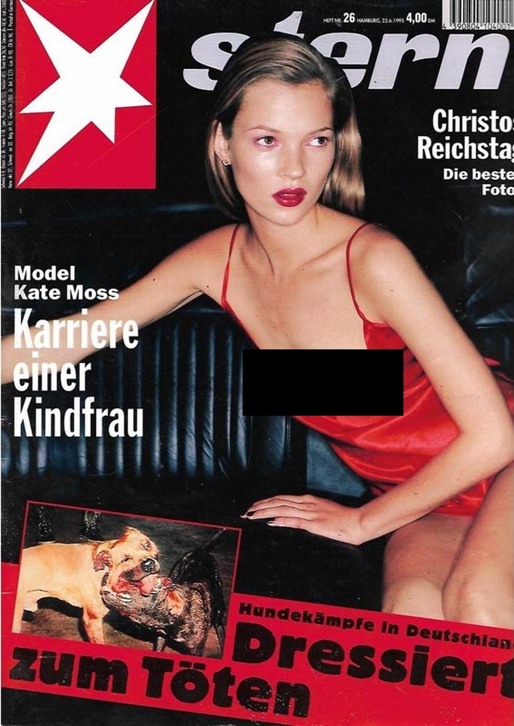 Stern Magazin Deutschland 1995-26 Kate Moss