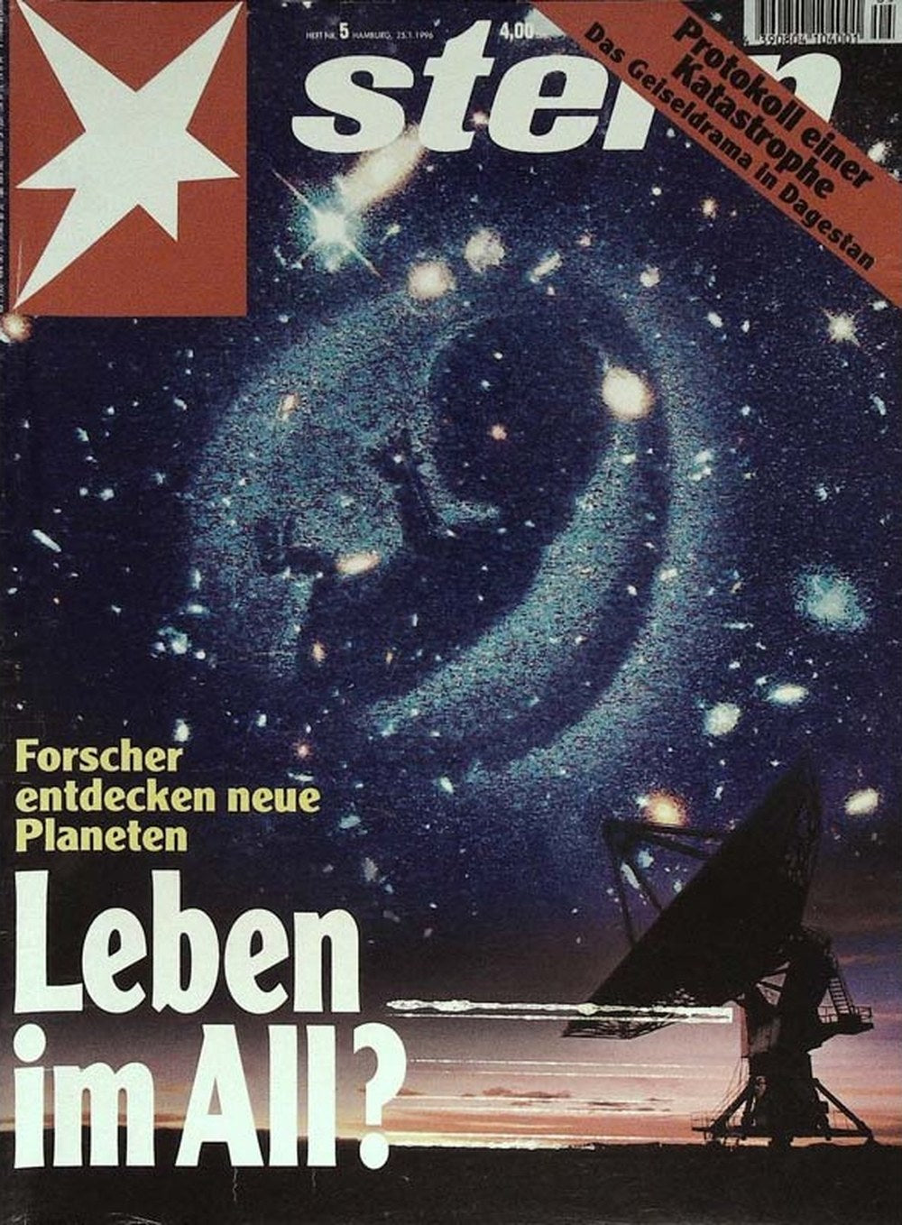 Stern Magazin Deutschland 1996-05 Astronomie Planetenentdeckung Weltraum