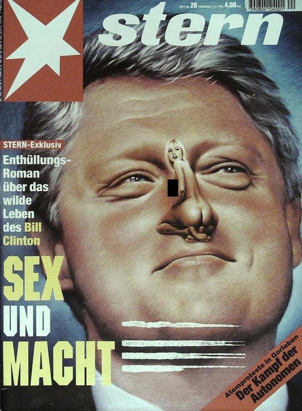 Stern Magazin Deutschland 1996-20 Bill Clinton