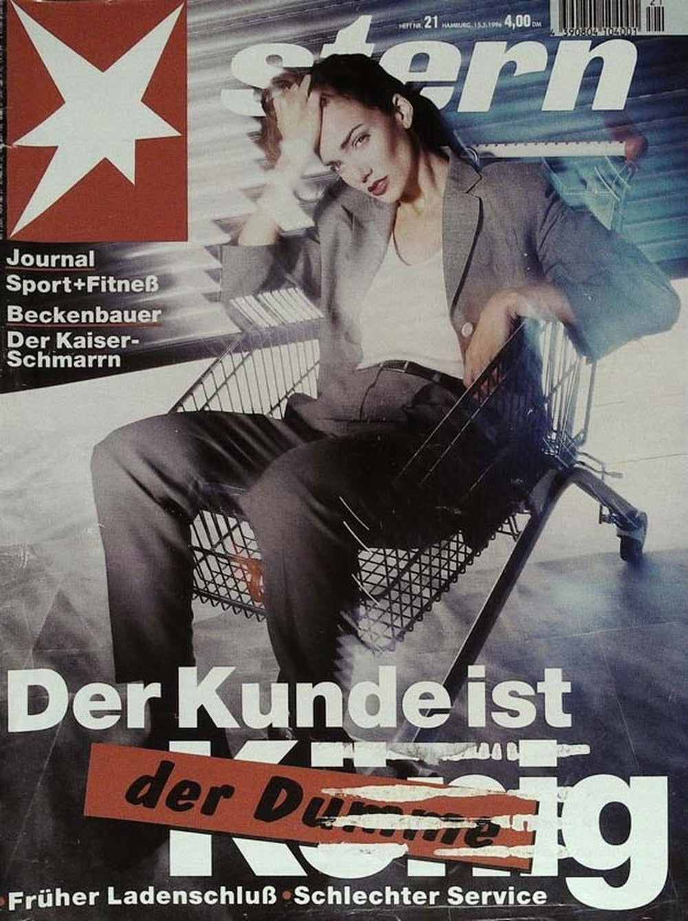 Stern Magazin Deutschland 1996-21 Franz Beckenbauer