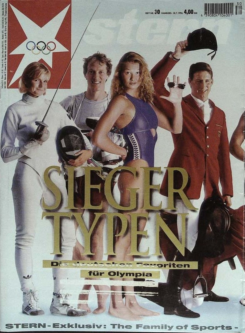 Stern Magazin Deutschland 1996-30 Franziska Van Almsick Anja Fichtel Ludger Beerbaum
