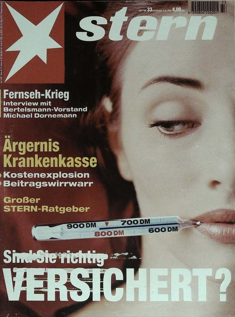 Stern Magazin Deutschland 1996-33 Michael Dornemann