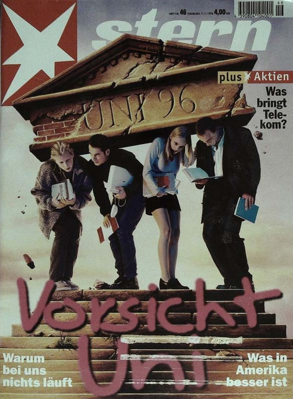 Stern Magazin Deutschland 1996-46 Universität Hochschulkrise Bildungspolitik