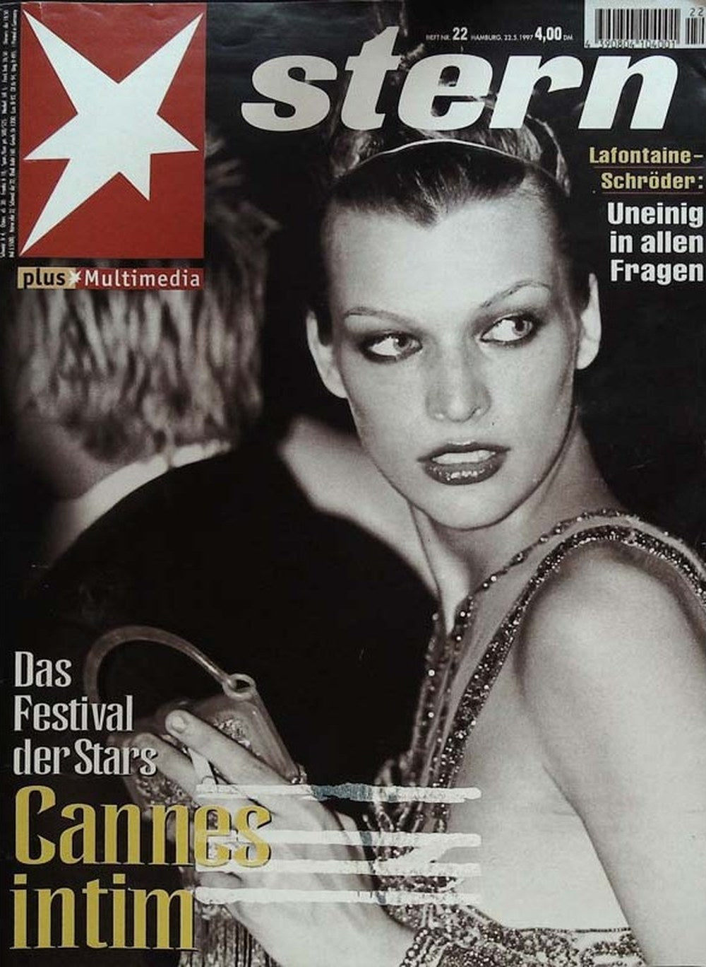 Stern Magazin Deutschland 1997-22 Milla Jovovich Oskar Lafontaine Gerhard Schröder