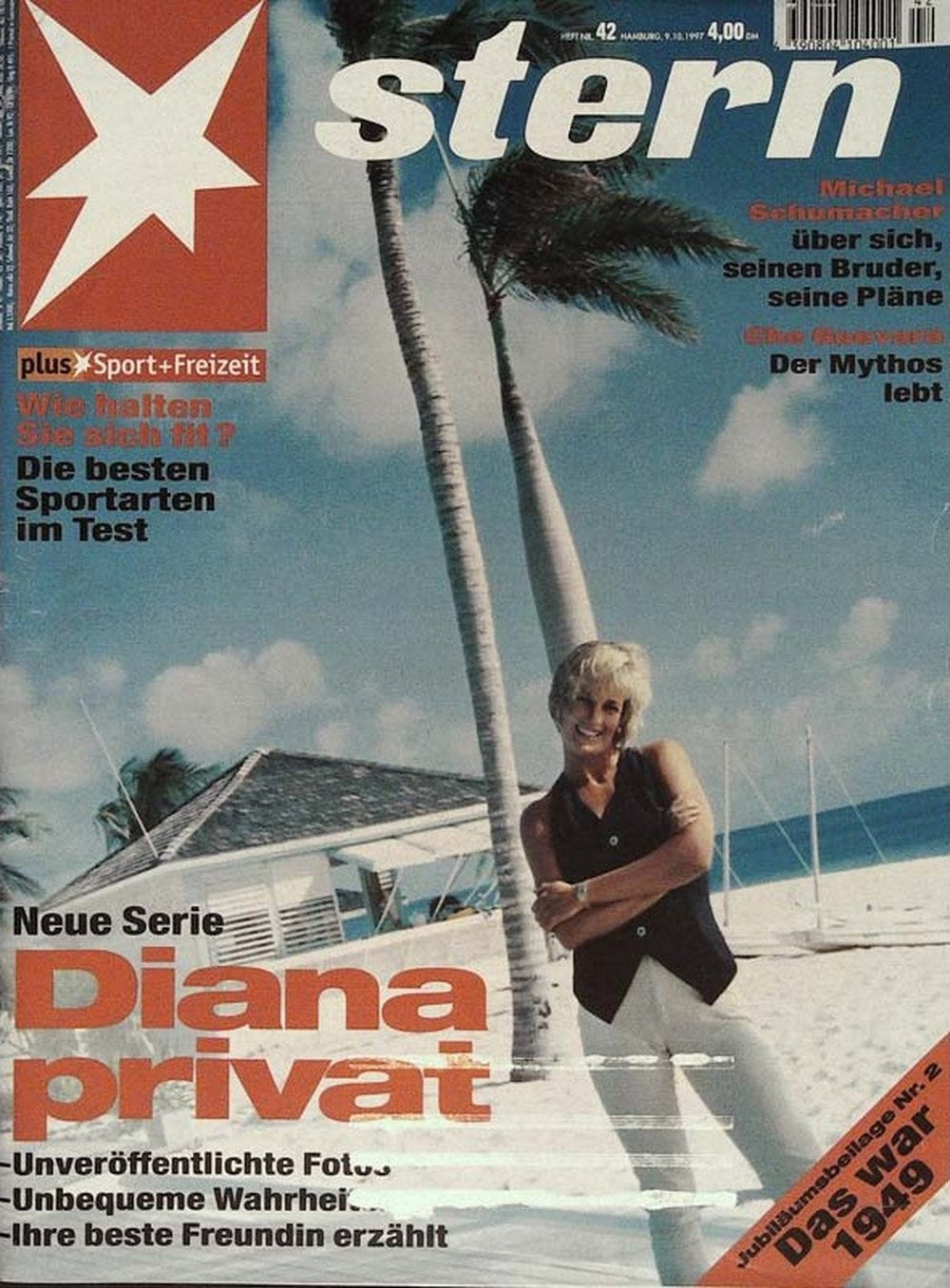 Stern Magazin Deutschland 1997-42 Diana, Princess Of Wales Michael Schumacher Che Guevara