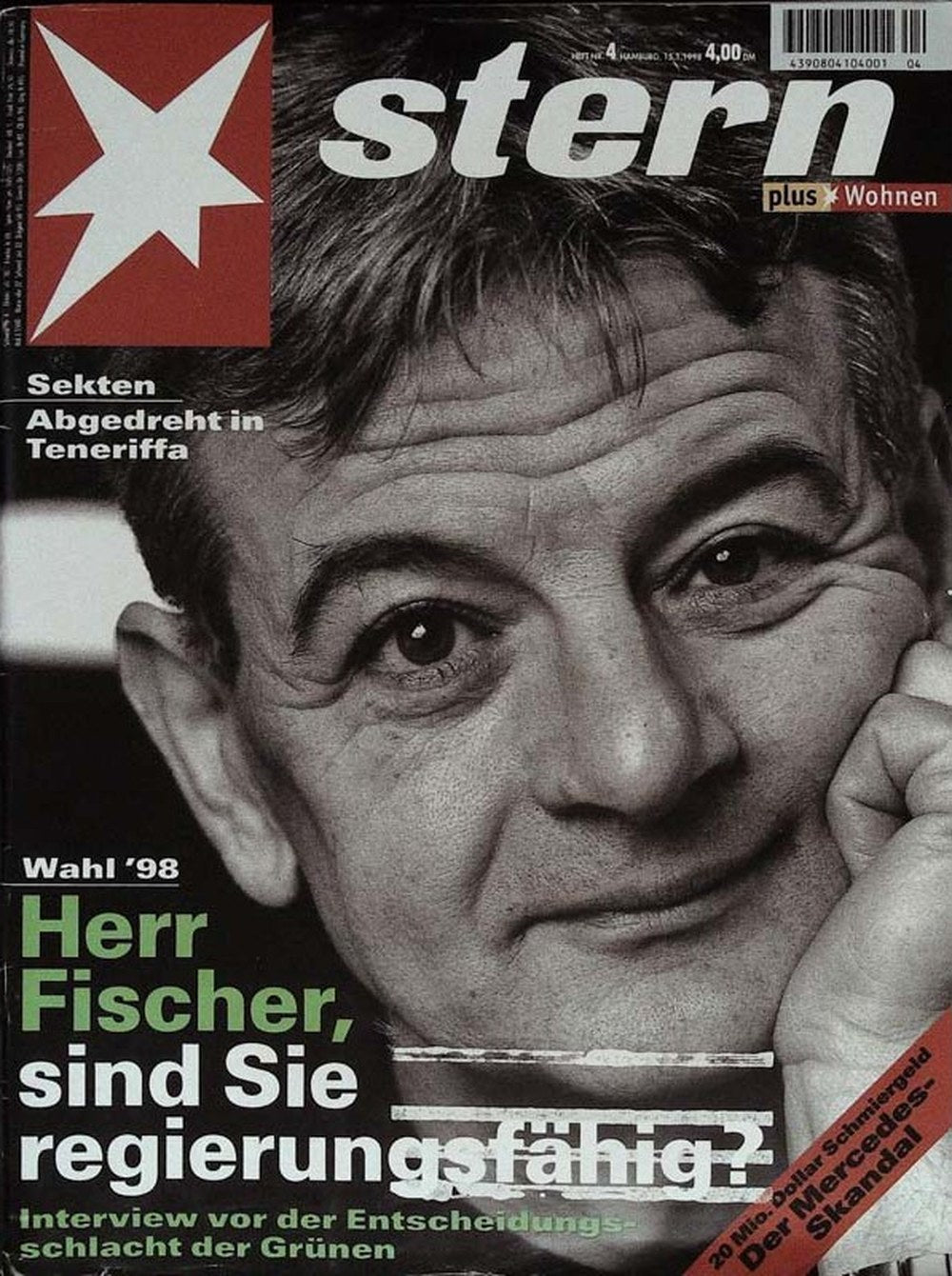 Stern Magazin Deutschland 1998-04 Joschka Fischer