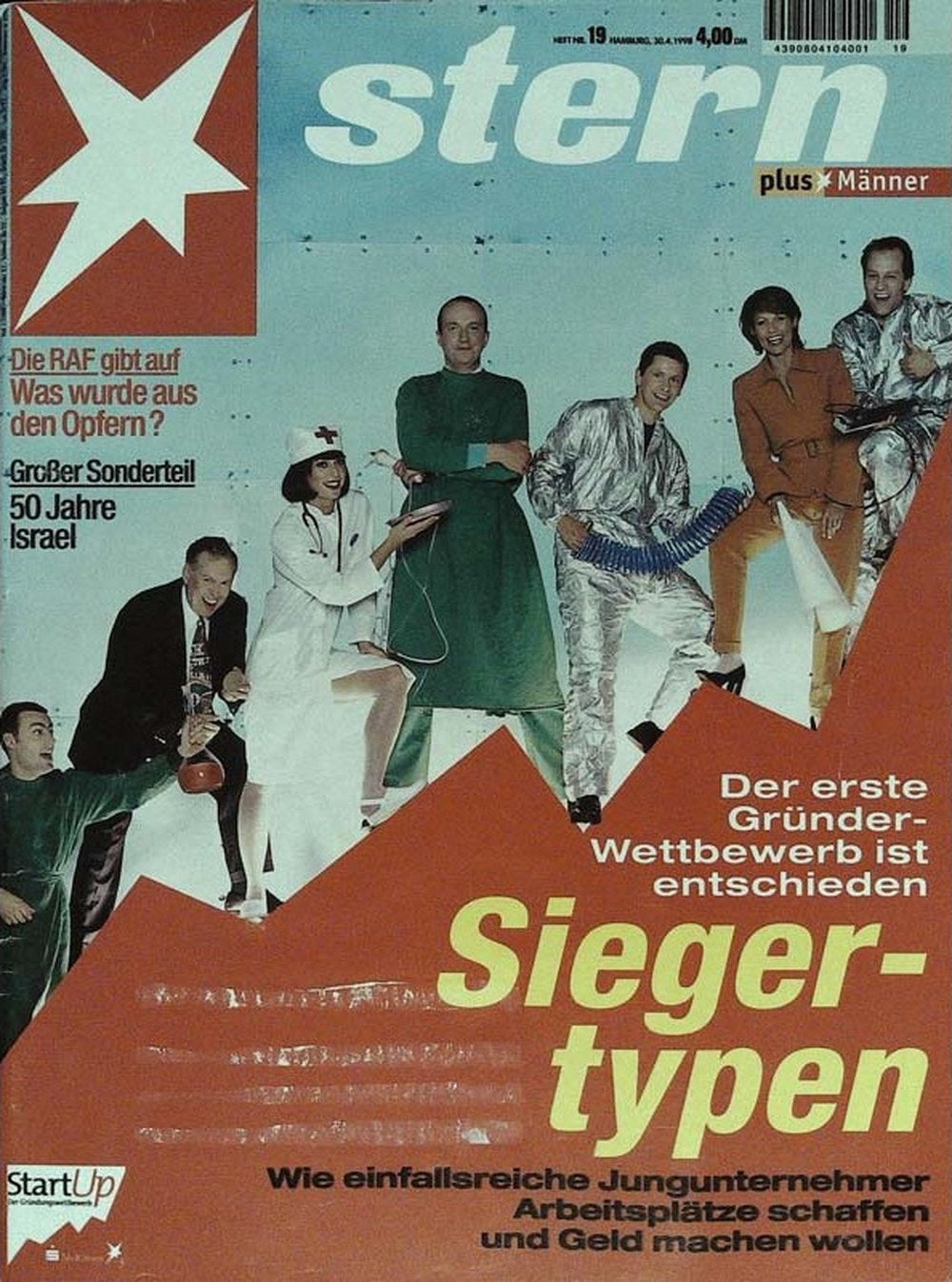 Stern Magazin Deutschland 1998-19 Existenzgründung Gründerwettbewerb StartUp