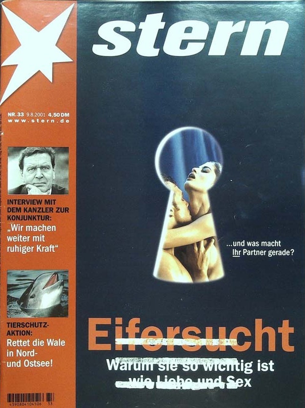 Stern Magazin Deutschland 1998-33 Gerhard Schröder