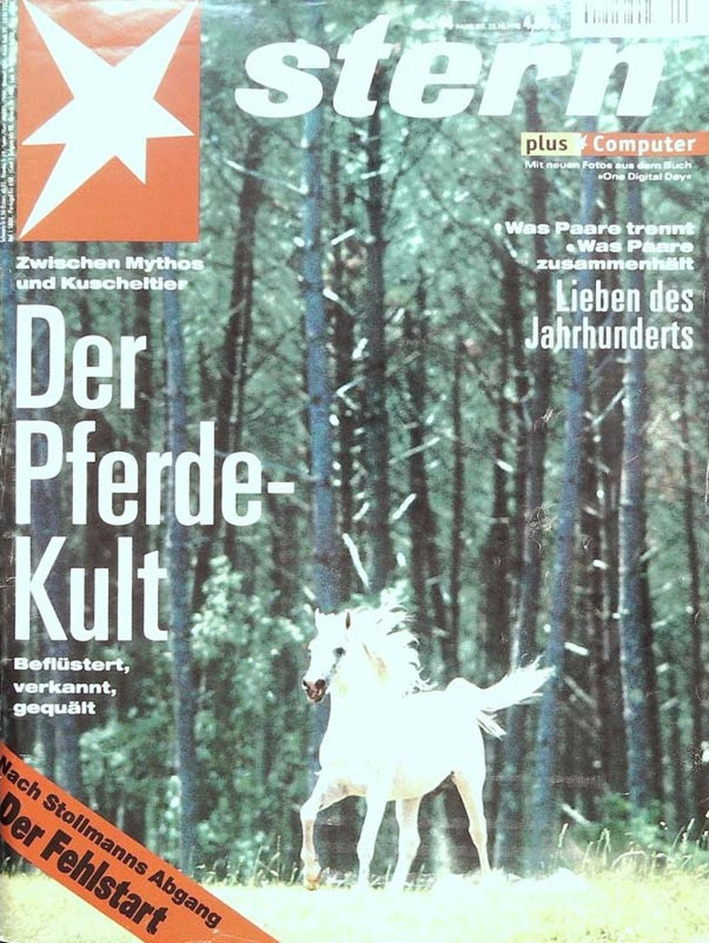 Stern Magazin Deutschland 1998-44 Pferde Pferdekult Mythologie