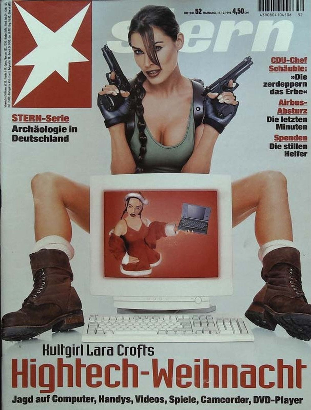 Stern Magazin Deutschland 1998-52 Lara Croft