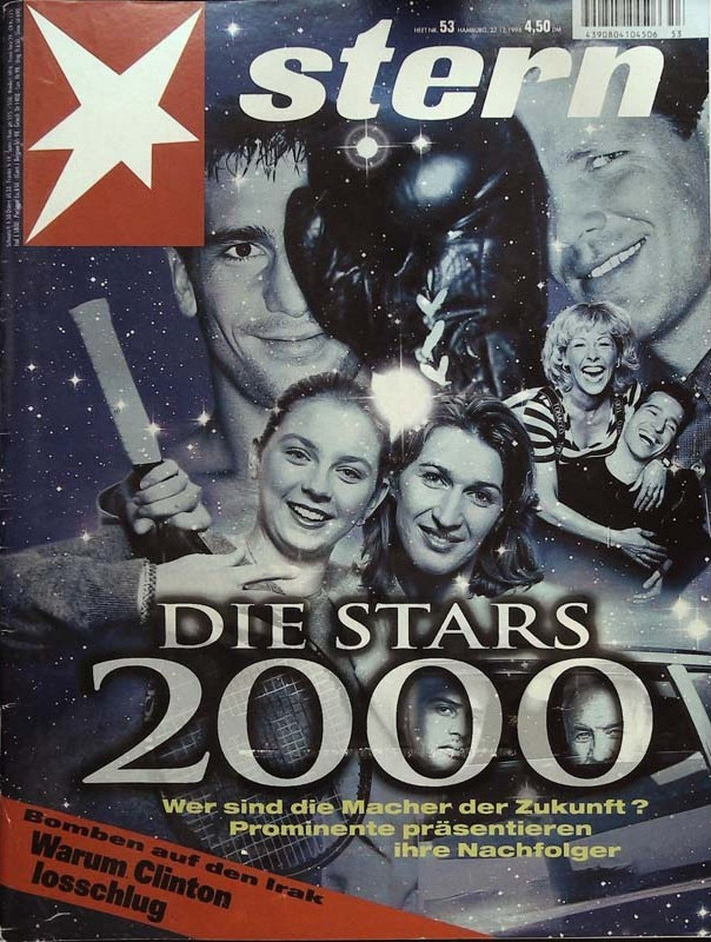 Stern Magazin Deutschland 1998-53 Bill Clinton