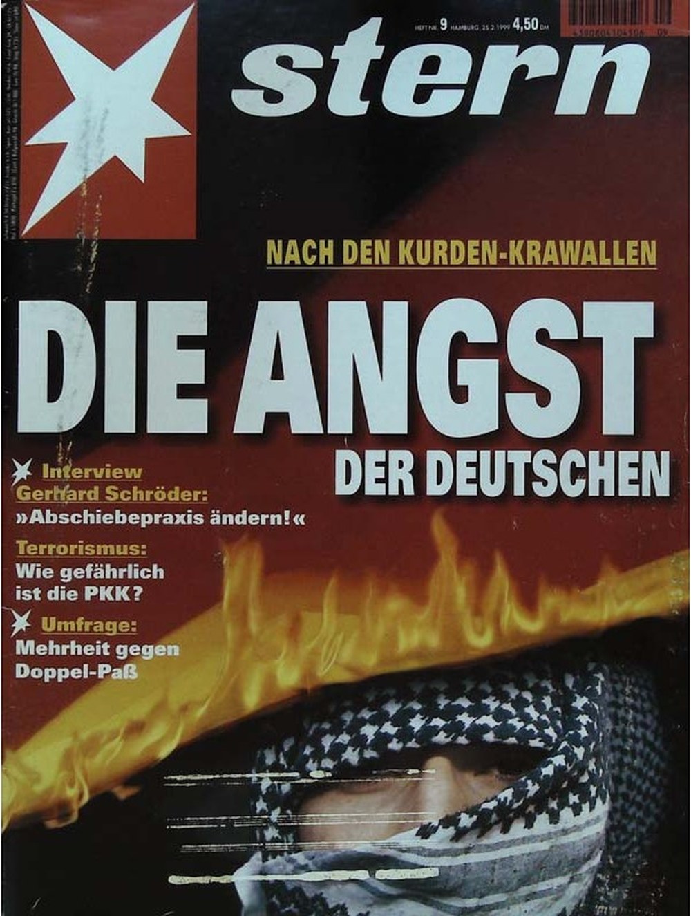 Stern Magazin Deutschland 1999-09 Gerhard Schröder PKK