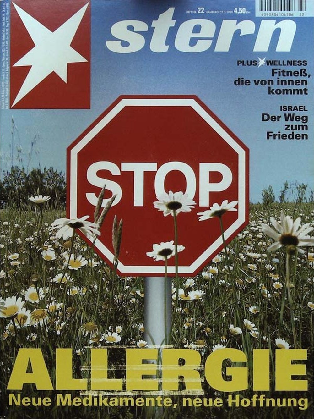 Stern Magazin Deutschland 1999-22 Allergie Medikamente Israel