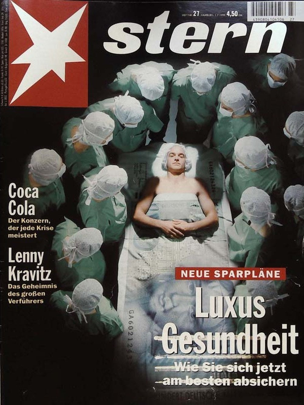 Stern Magazin Deutschland 1999-27 Lenny Kravitz