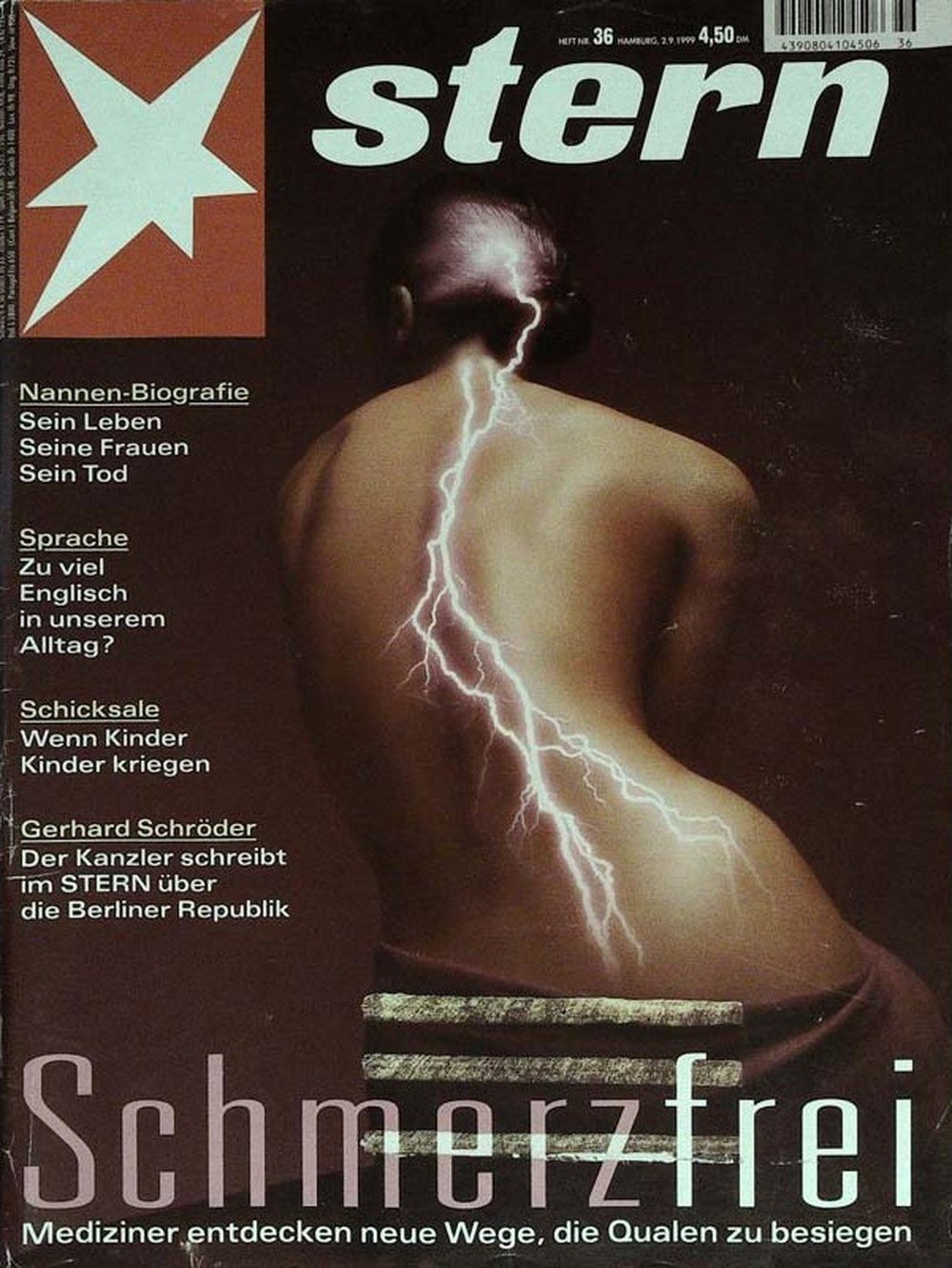 Stern Magazin Deutschland 1999-36 Gerhard Schröder
