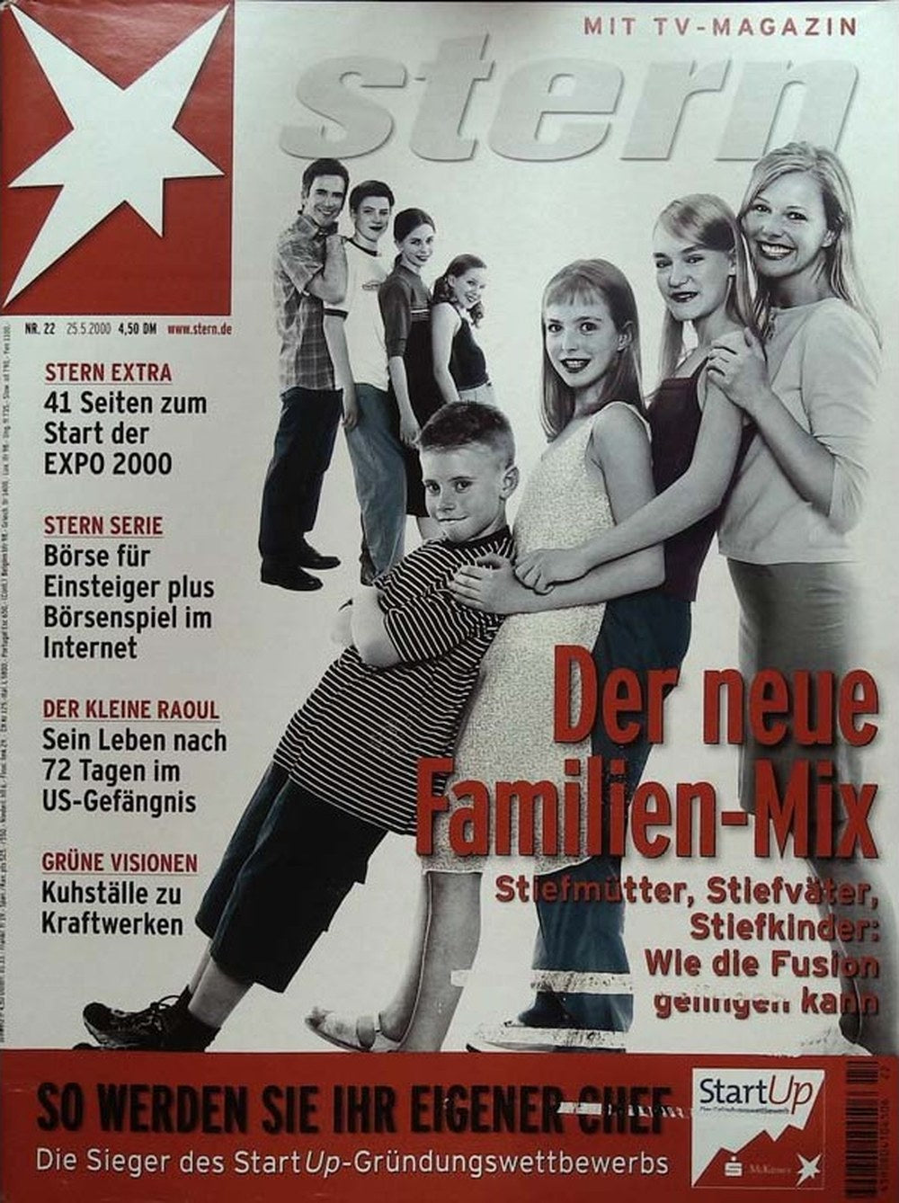 Stern Magazin Deutschland 2000-22 Patchwork-Familie Stiefmutter Stiefvater