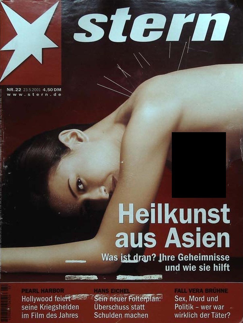 Stern Magazin Deutschland 2001-22 Hans Eichel