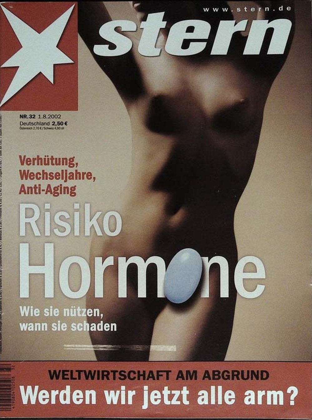 Stern Magazin Deutschland 2002-32 Hormone Verhütung Wechseljahre