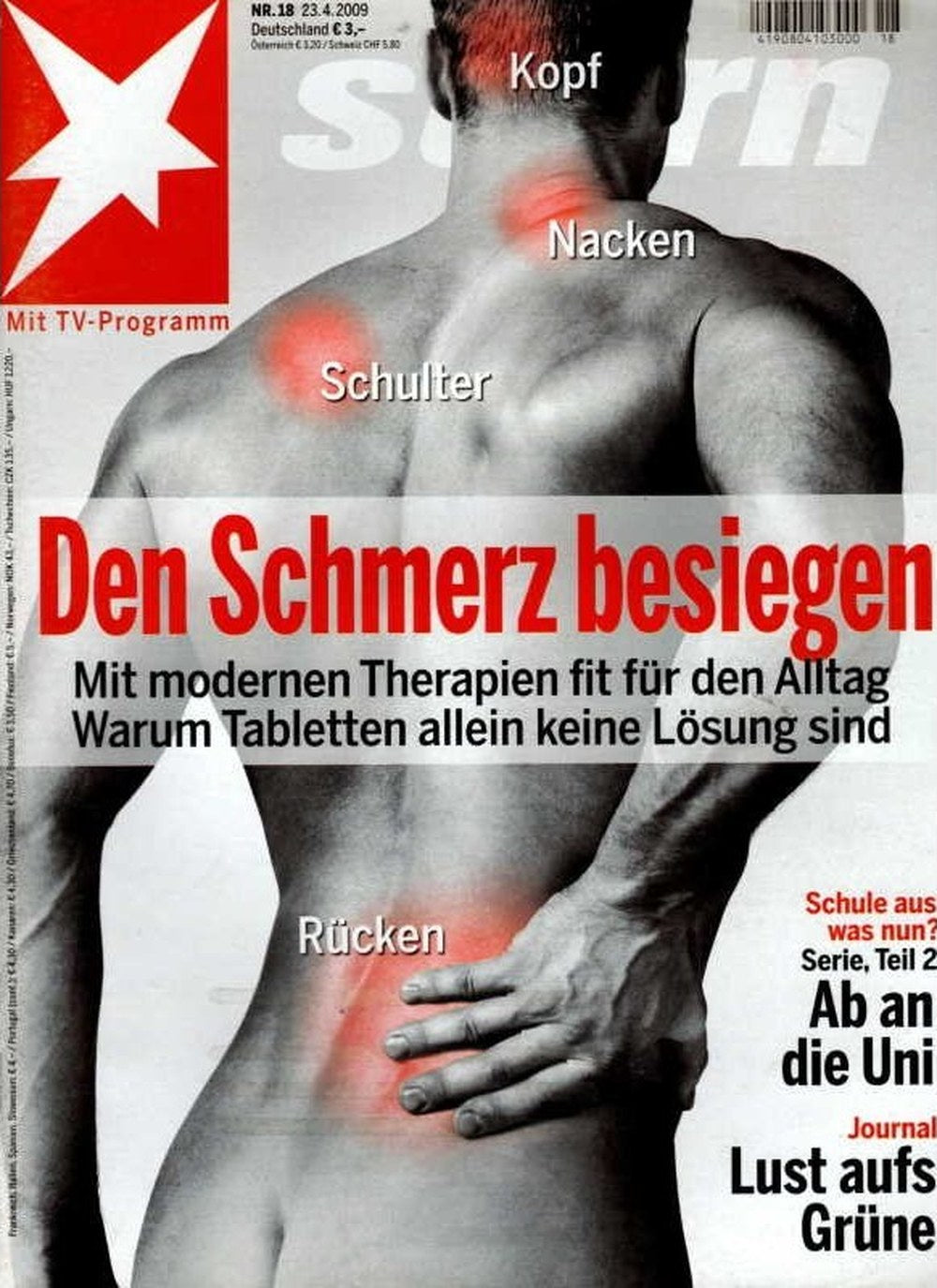 Stern Magazin Deutschland 2009-18 Schmerz Therapien Medizin