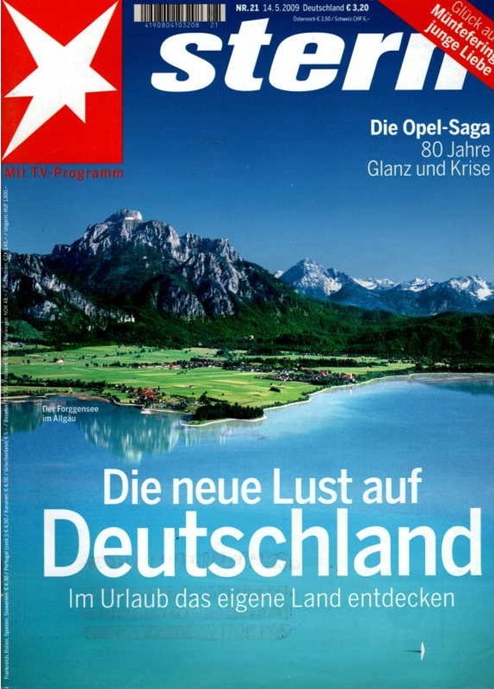 Stern Magazin Deutschland 2009-21 Franz Müntefering