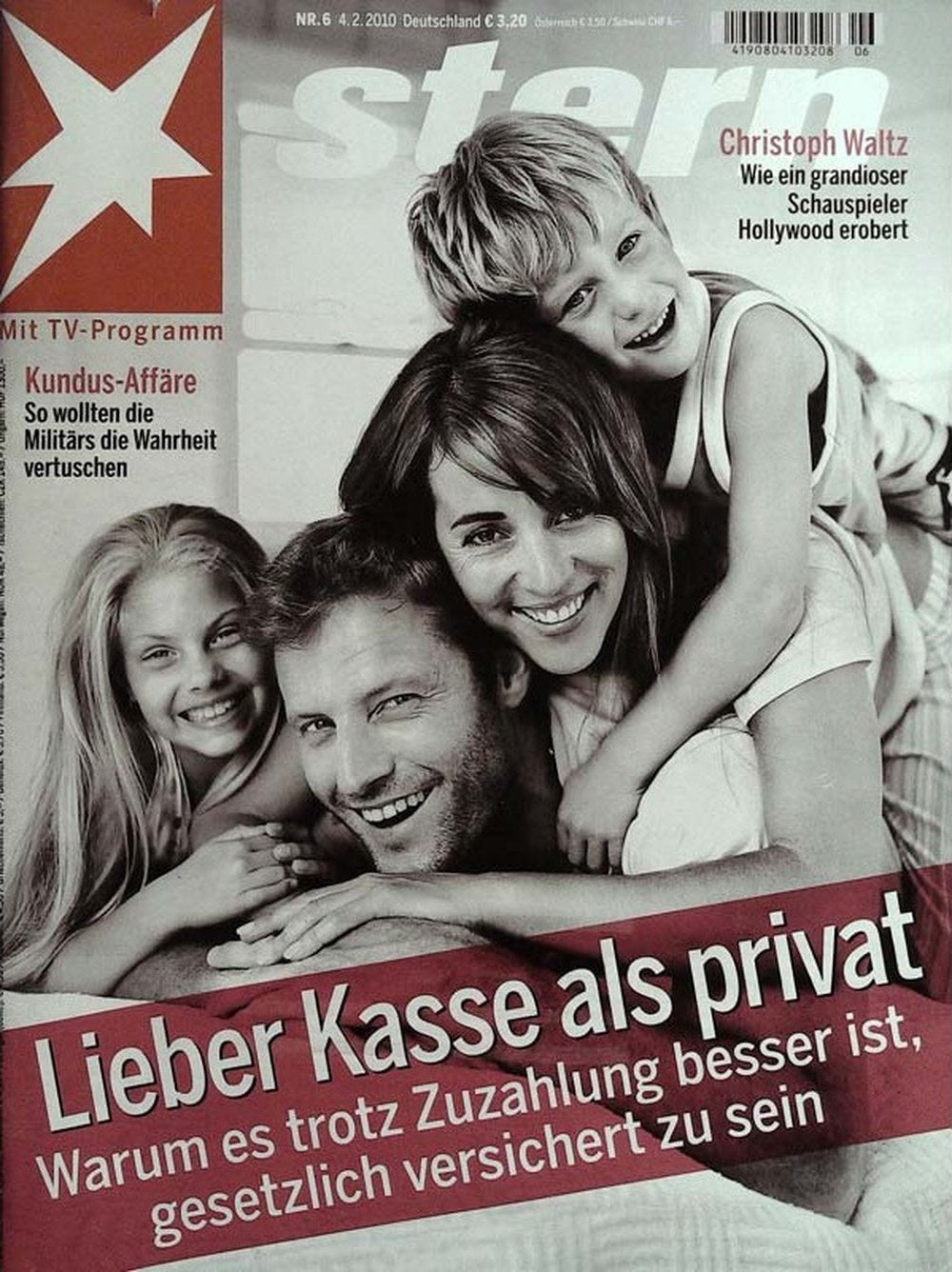 Stern Magazin Deutschland 2010-06 Christoph Waltz