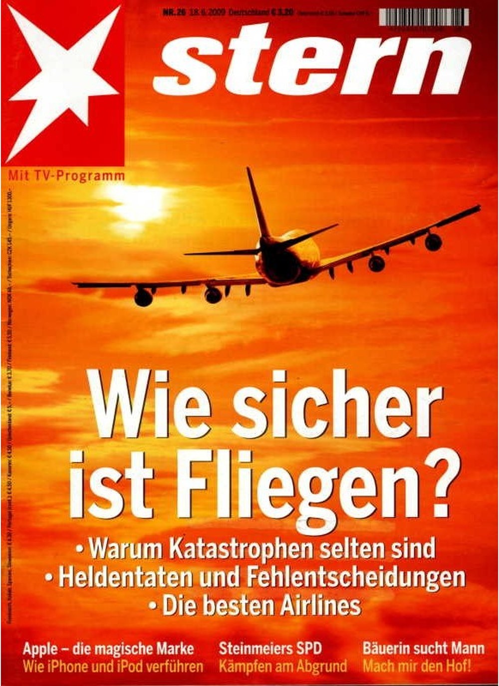 Stern Ausgabe Magazin Deutschland 2009-26 Frank-Walter Steinmeier