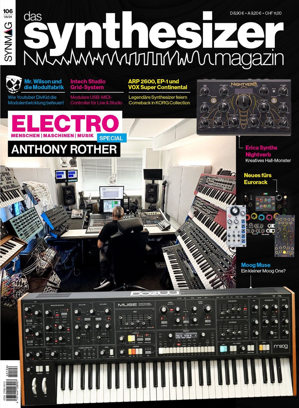 Synthesizer Magazin Deutschland 2024-12 Anthony Rother