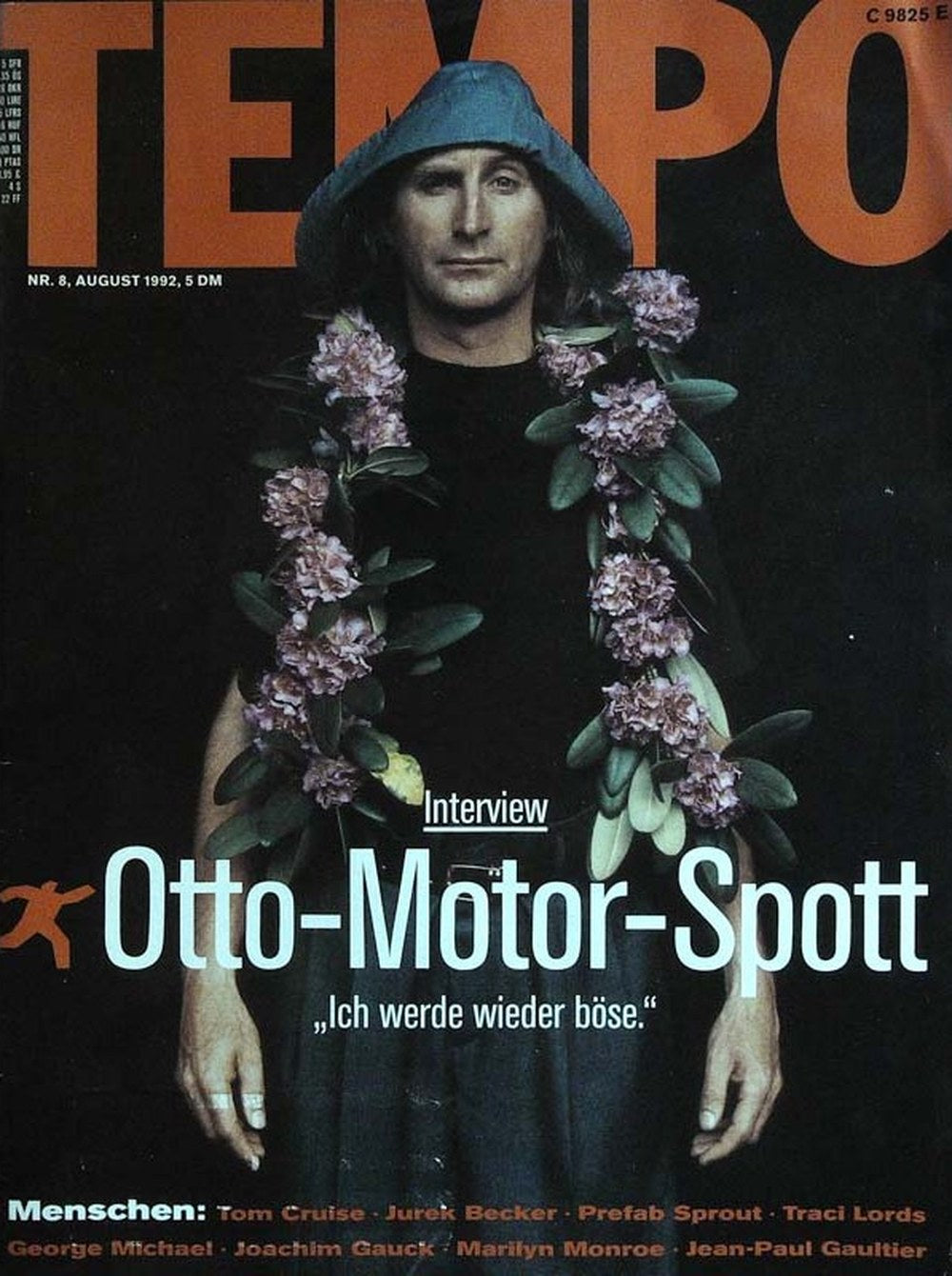Tempo Magazin Deutschland 1992-08 Otto Waalkes Tom Cruise Jurek Becker Traci Lords George Michael