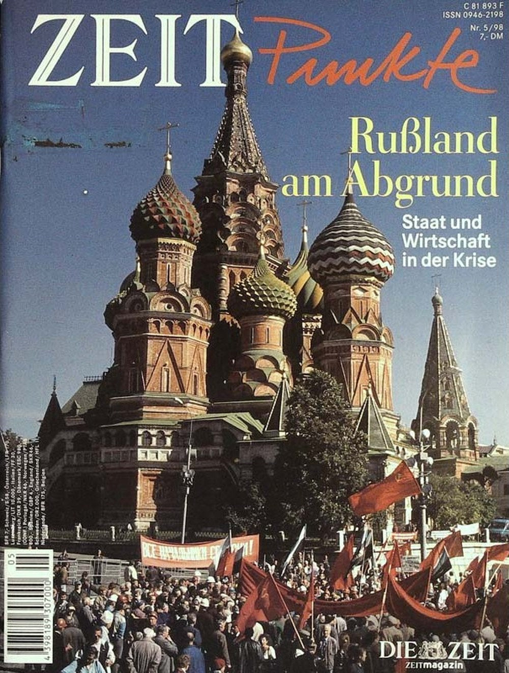 Zeit Magazin Deutschland 1998-05 Russland Wirtschaftskrise Staat