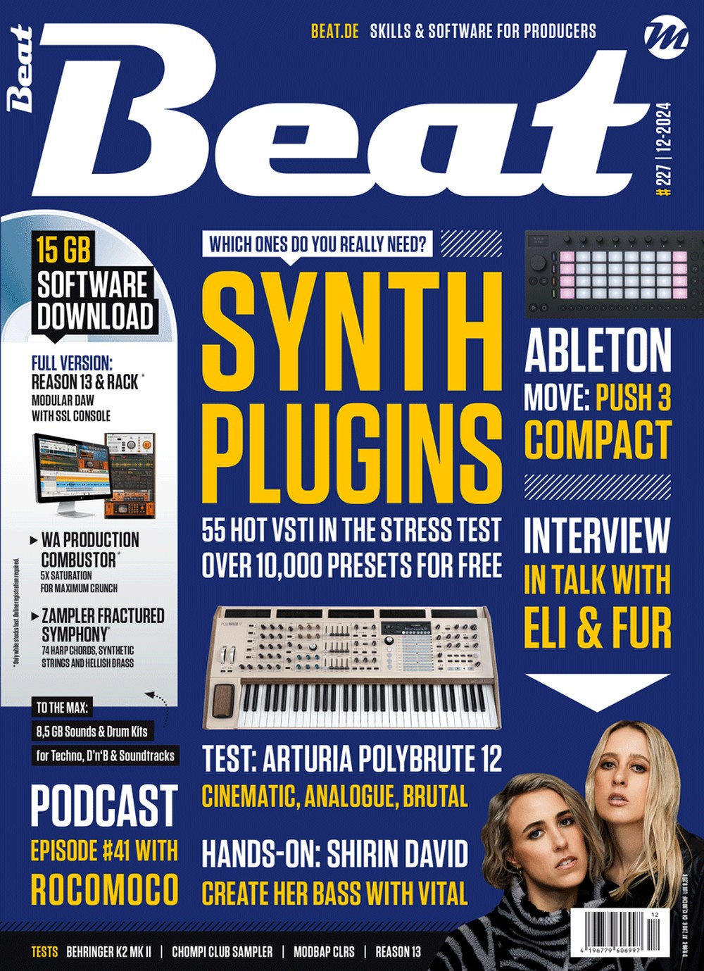 Beat English Magazin Deutschland 2024-12 Eli & Fur Shirin David Rocomoco