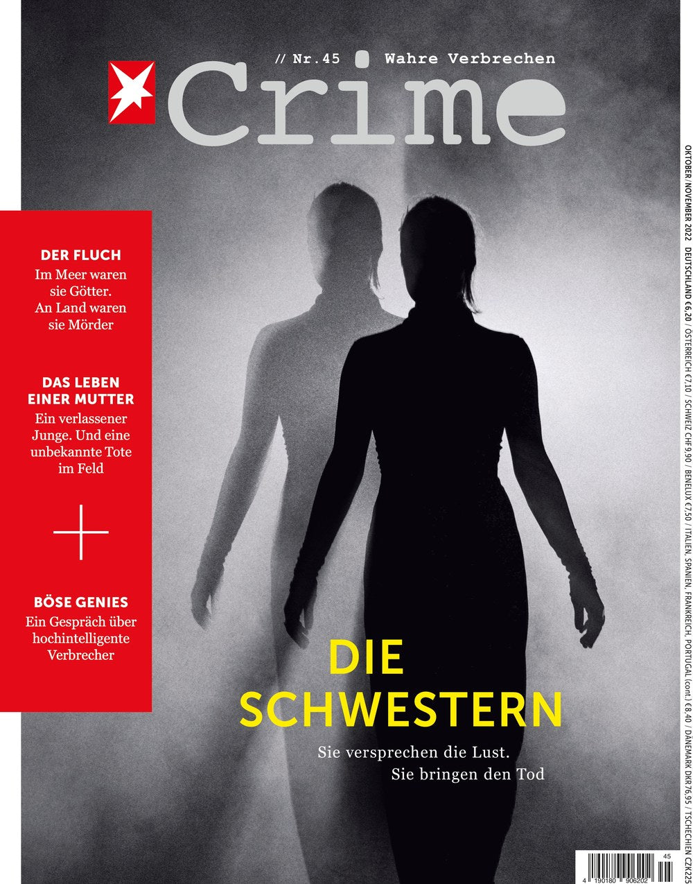 Stern Crime Magazin Deutschland 2022-45 Schwestern Mord Fluch