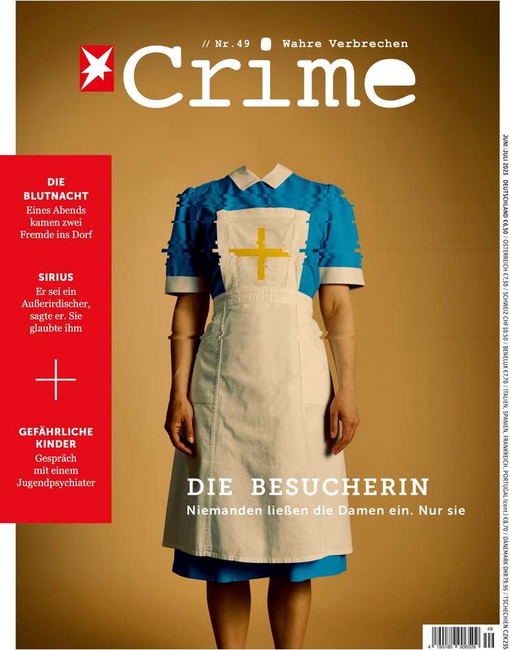 Stern Crime Magazin Deutschland 2023-49 Wahre Verbrechen True Crime Blutnacht