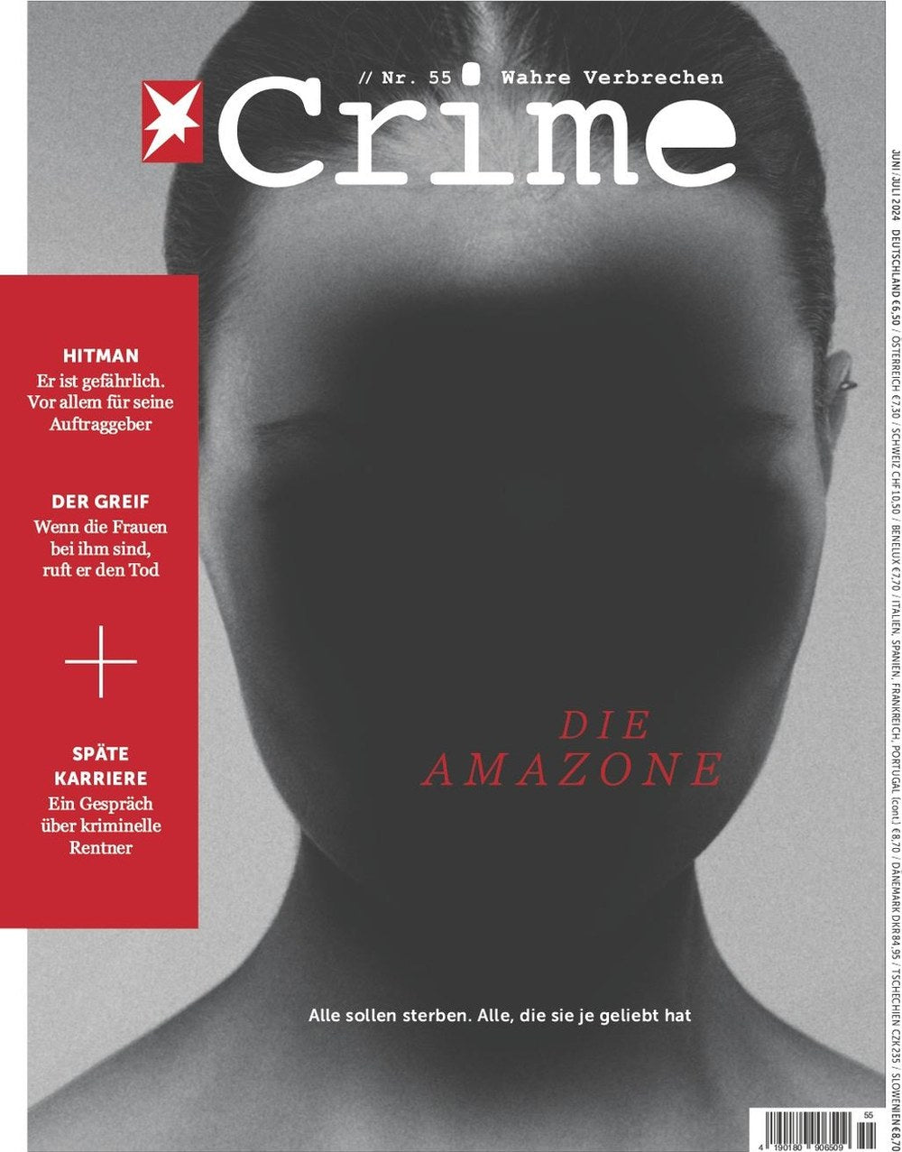 Stern Crime Magazin Deutschland 2024-55 Wahre Verbrechen True Crime Hitman