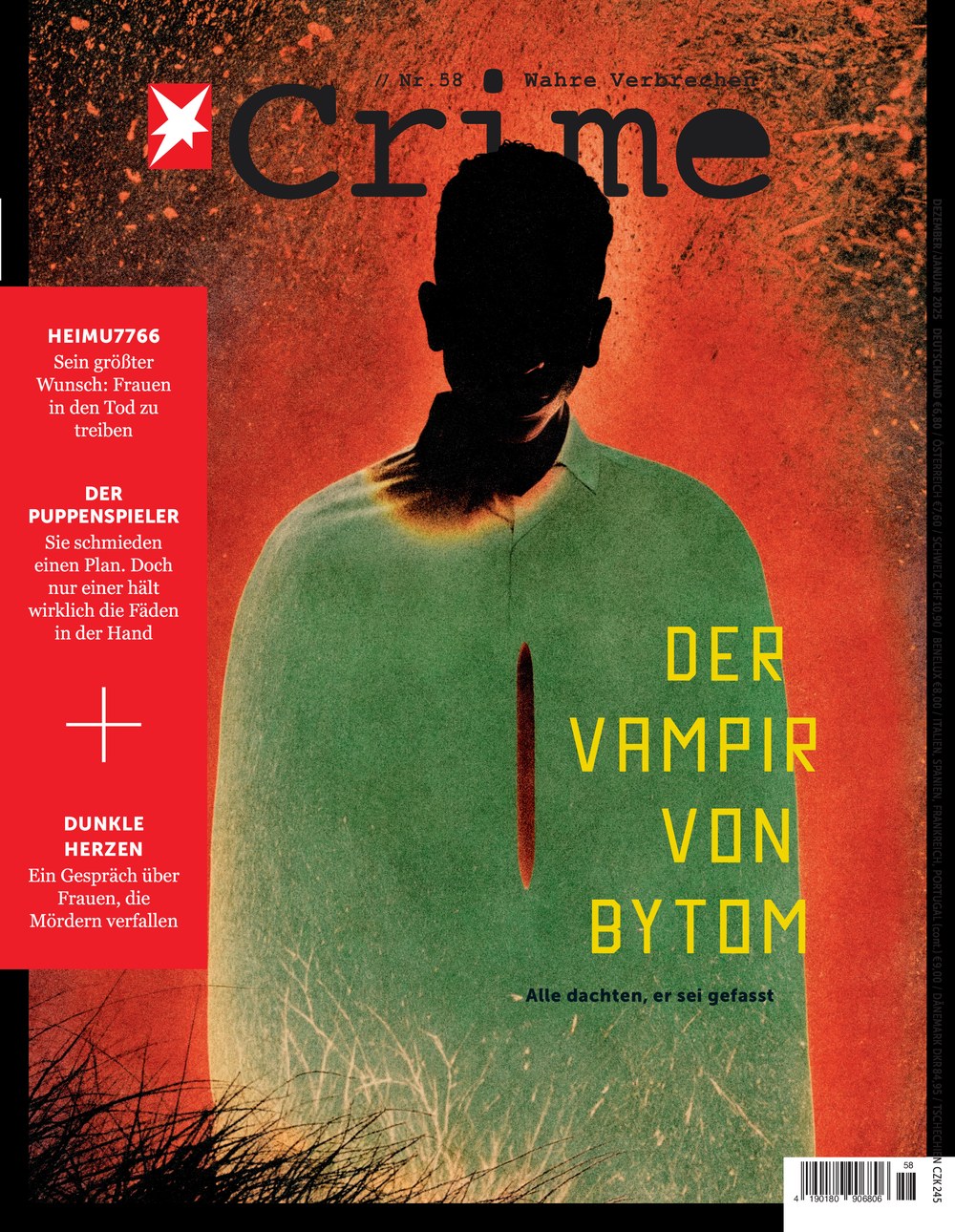 Stern Crime Magazin Deutschland 2024-58 Vampir Von Bytom True Crime Serienmörder