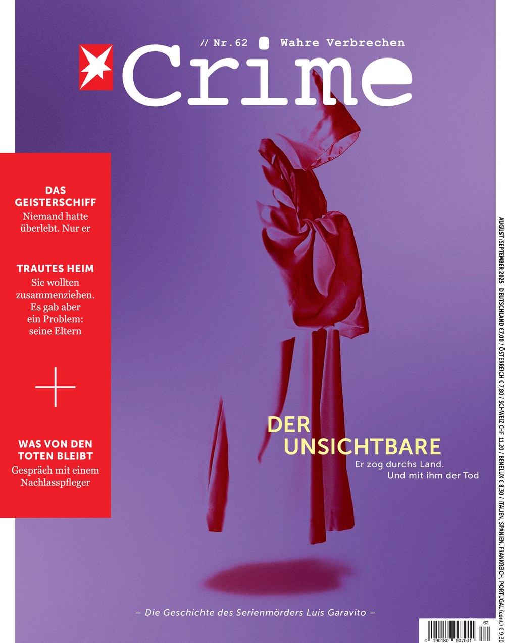 Stern Crime Magazin Deutschland 2025-62 Luis Garavito