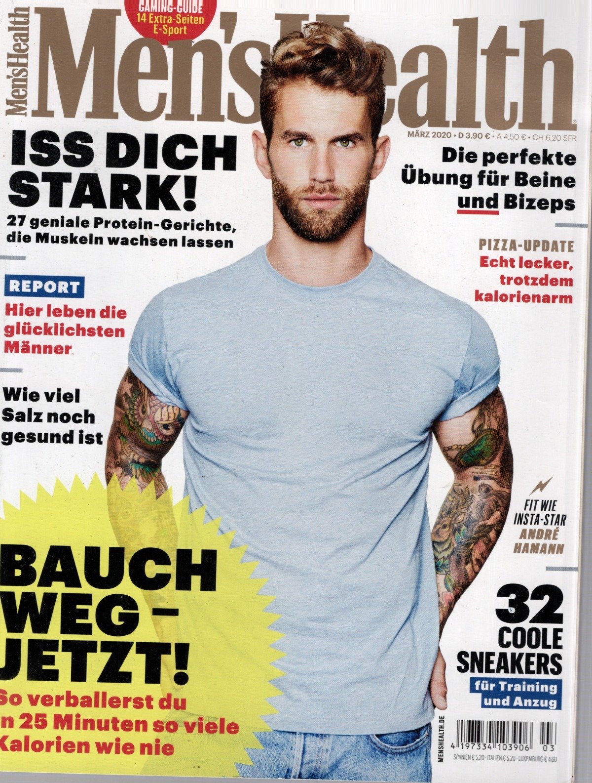 Mens Health Pocket Magazin Deutschland 2020-03 André Hamann