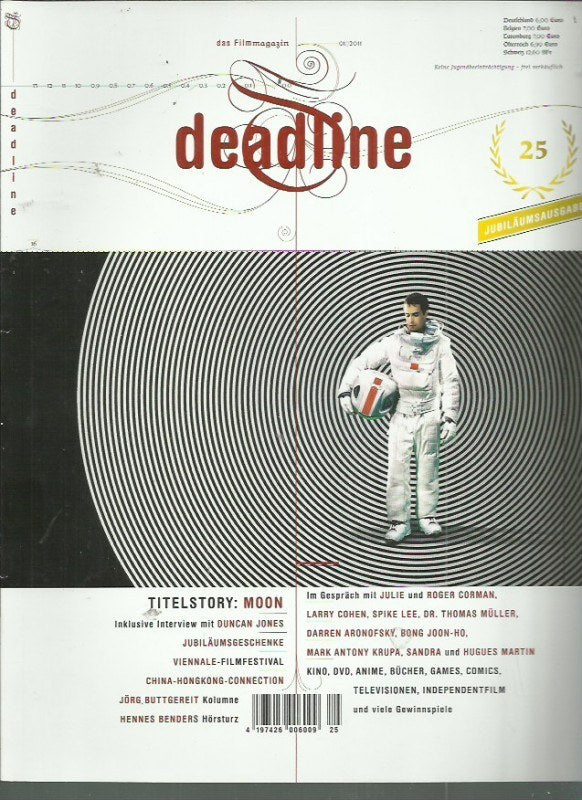 Deadline Magazin Deutschland 2011-01 Sam Rockwell Duncan Jones Julie Corman Roger Corman Larry Cohen