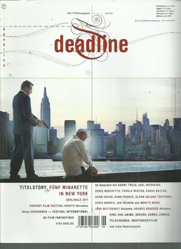 Deadline Magazin Deutschland 2011-02 Danny Trejo Axel Wedekind Denis Moschitto Thekla Reuten Sarah Butler