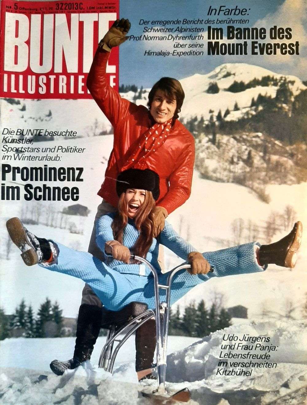 Bunte Magazin Deutschland 1970-05 Udo Jürgens Panja Jürgens