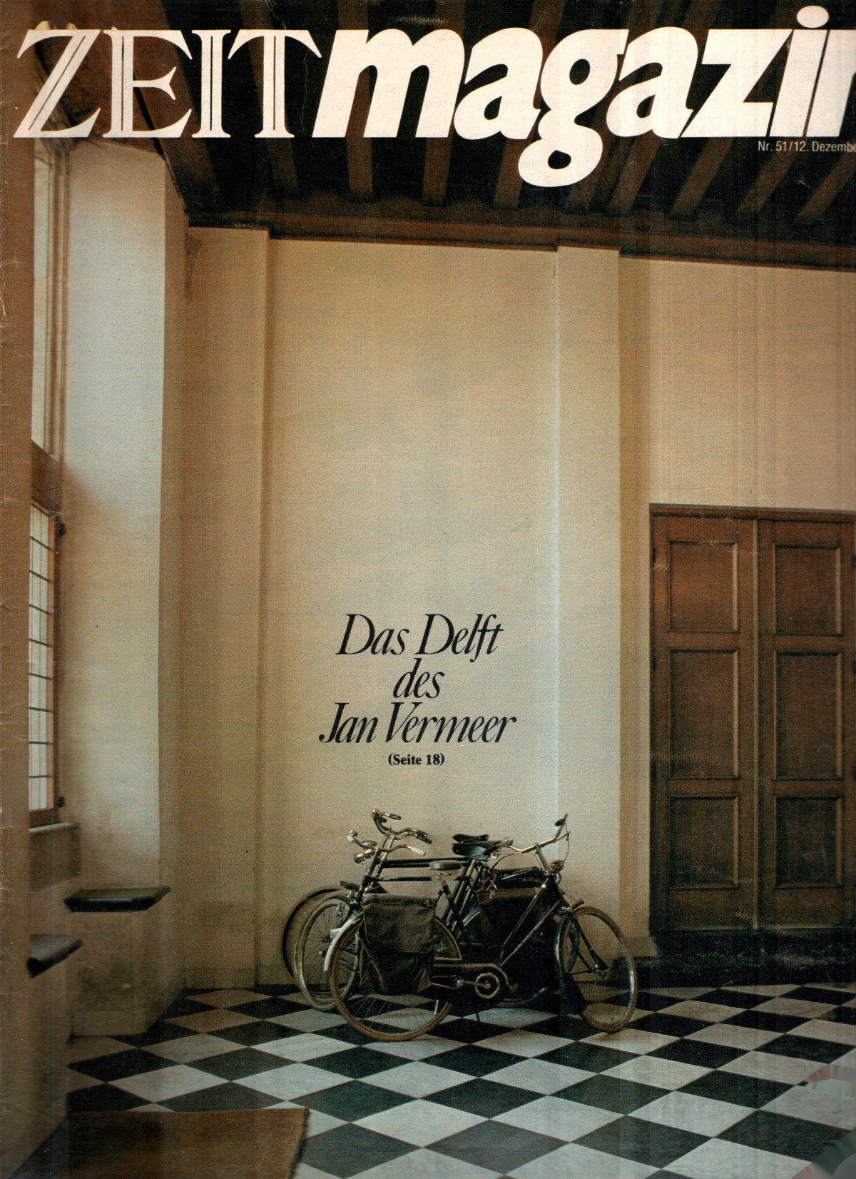 Zeit Magazin Deutschland 1975-51 Jan Vermeer