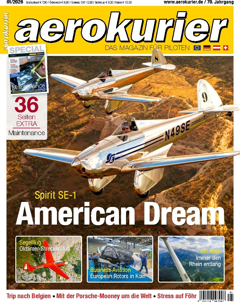 Aerokurier Rivista Germania 2026-01 Edizione originale
