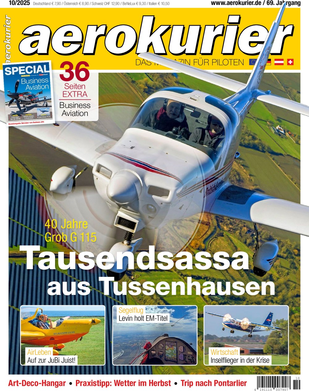 Aerokurier Rivista Germania 2025-10 Edizione originale