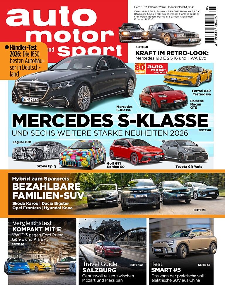 Auto Motor und Sport Magasin Tyskland 2026-05