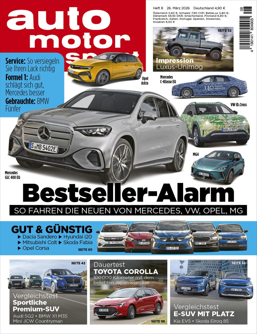 Auto Motor und Sport Magazine Germany 2026-08