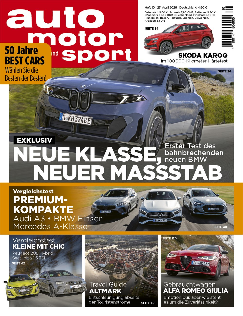 Auto Motor und Sport Magasin Tyskland 2026-10